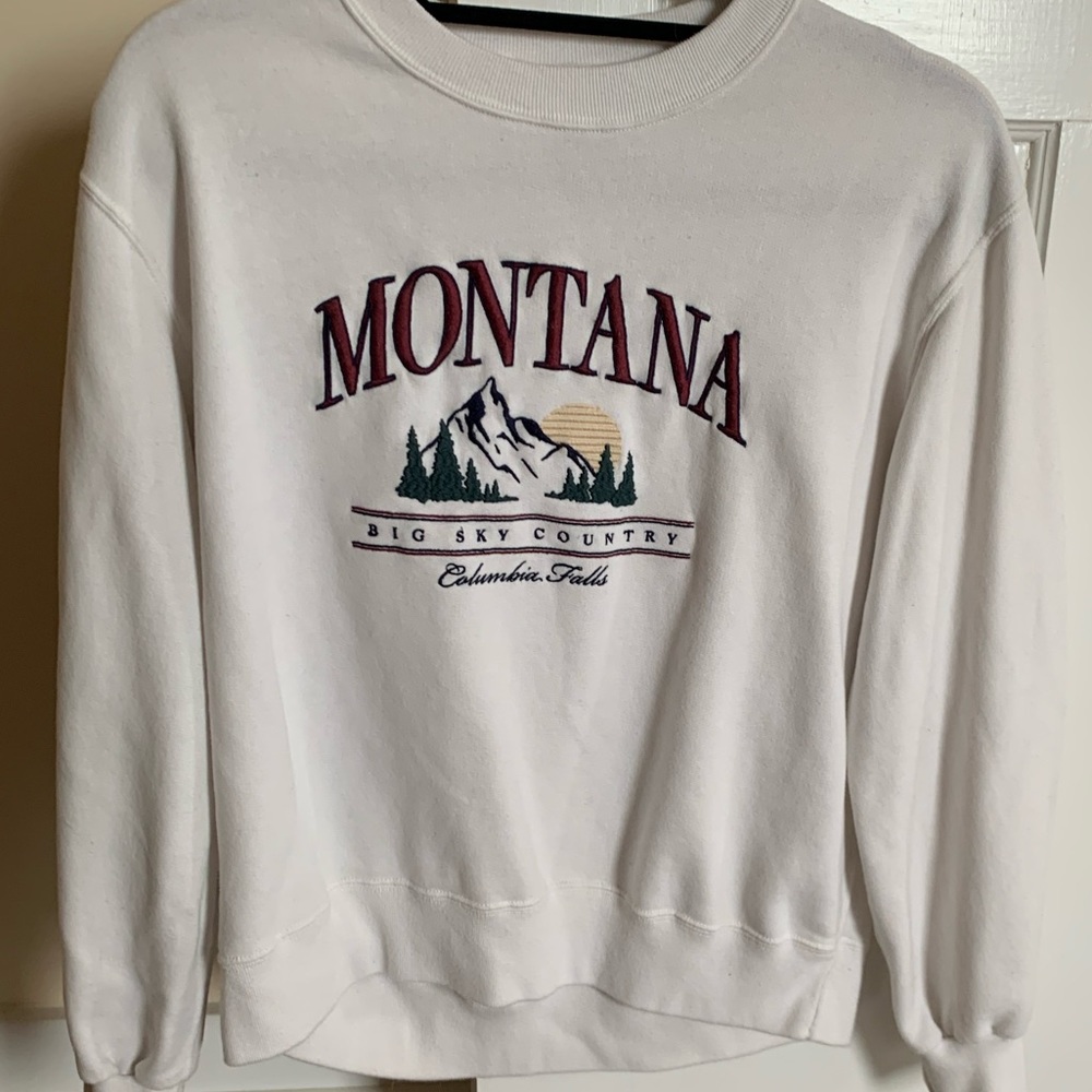 Abercrombie Montana embroidered sweatshirt